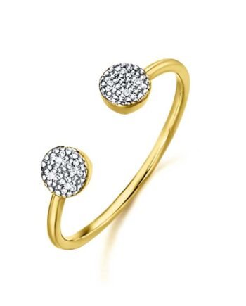 ANILLO LE CARRÉ "TORQUES" ORO Y DIAMANTES GA081OA.SM