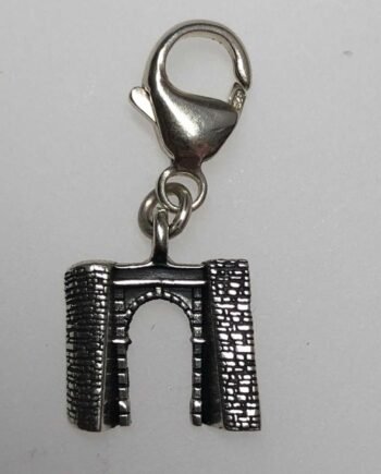 ABALORIO PLATA "PUERTA DEL CAMPO CASTILLO"